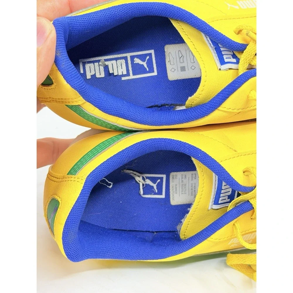 Puma Roma Brazil Dandelion Yellow Green Sneakers Men's US 7C 354259-50